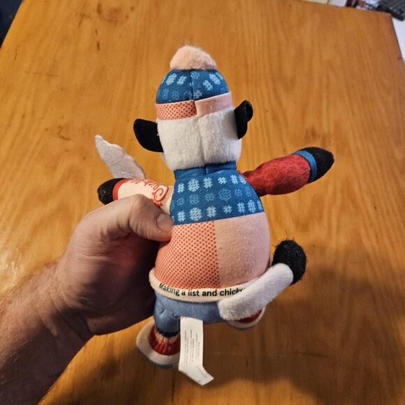 Chick-fil-A Holiday Cow Plush Stuffed Animal Toy Winter Shake 2023 Gift - Picture 5 of 10